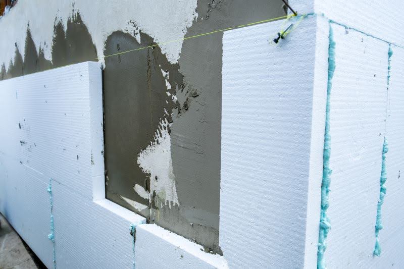 zateplenie fasády domu polystyrénom