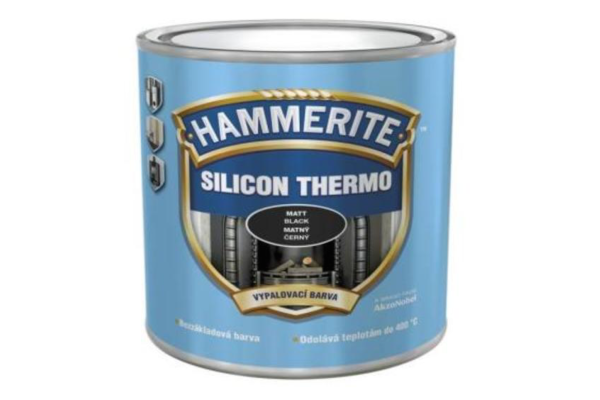 Hammerite Silicon Thermo Čierna,0,25L