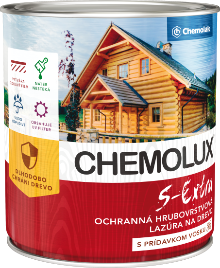 CHEMOLAK S-1025 Chemolux Extra Gaštan,0,75L