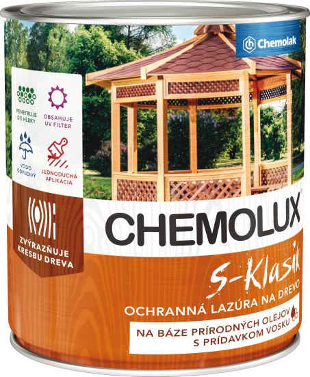 CHEMOLAK S-1040 Chemolux Klasik Orech,0,75L