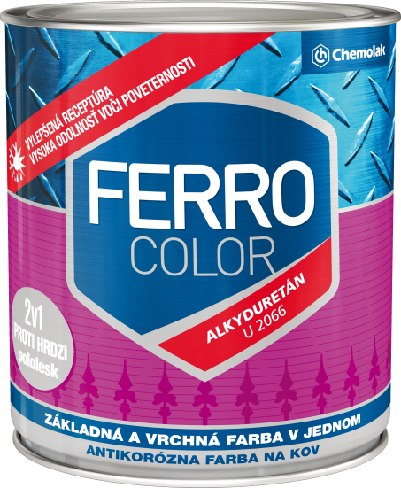 CHEMOLAK U-2066 Ferro Color pololesk 5765,0,75L