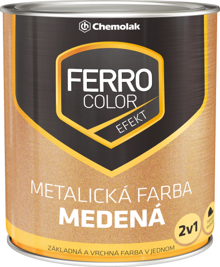 CHEMOLAK Ferro Color efekt medená 0,75L