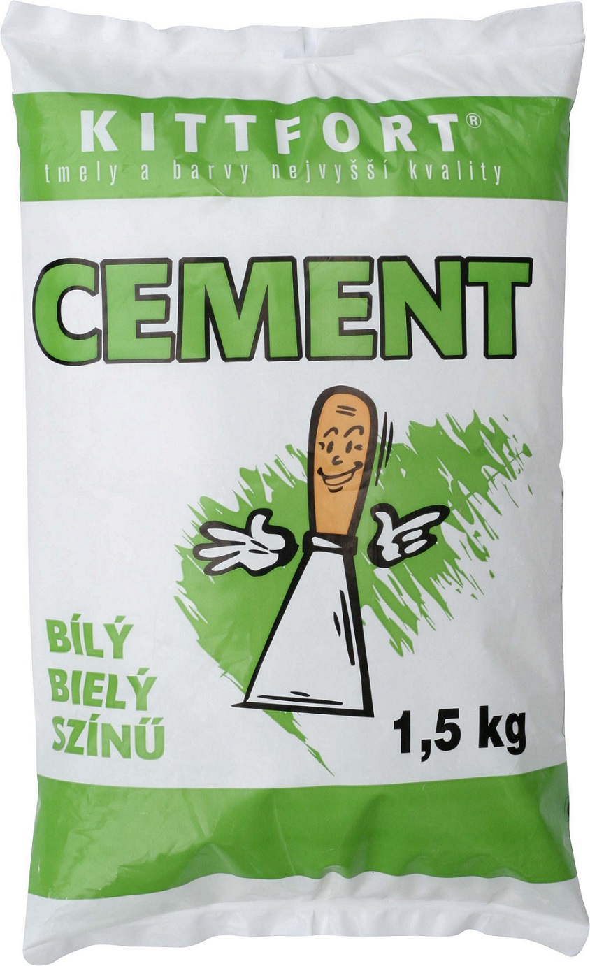 KITTFORT Cement Biela,1,5kg