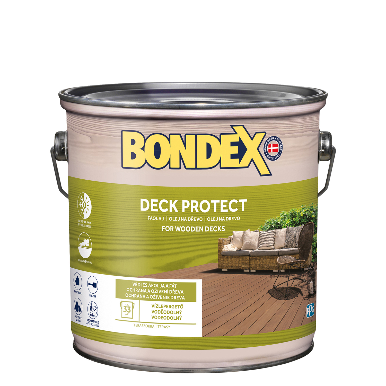 Bondex Deck Protect Oak,2.5L