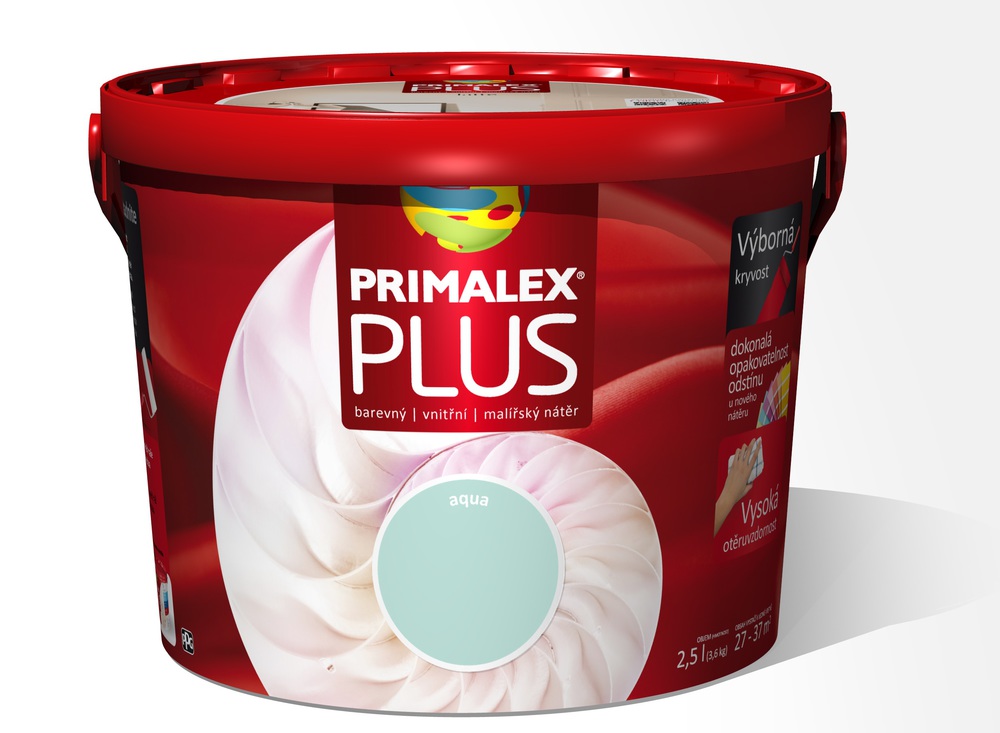 Primalex Plus farebné odtiene sivomodrá,5L