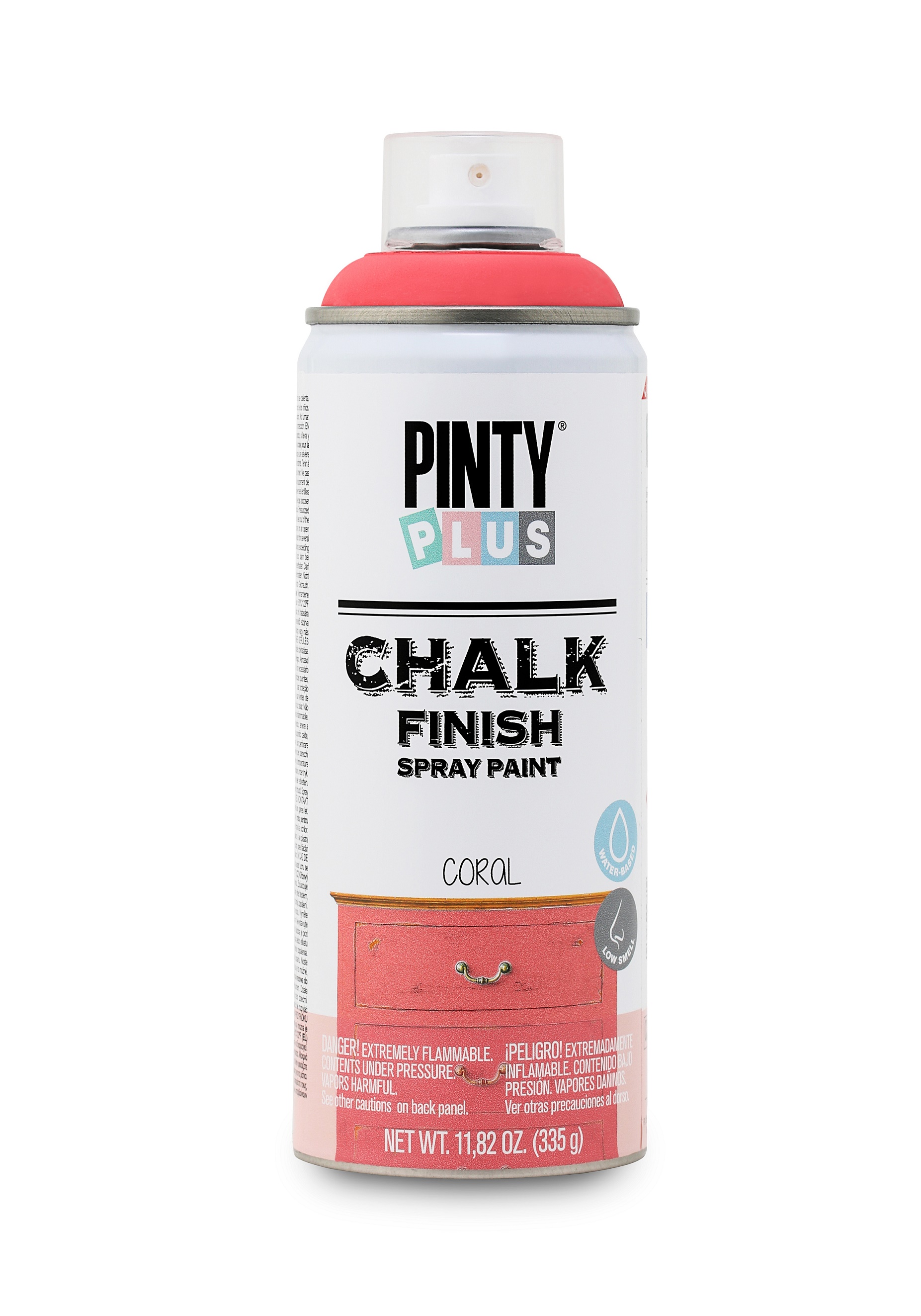 PINTY PLUS Kriedový sprej Pinty Plus Chalk Paint spray Ružový lupeň,400ml