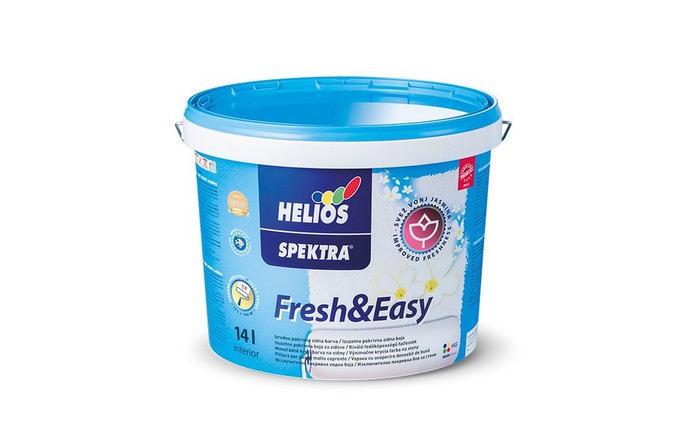 HELIOS Spektra Fresh&Easy farba s vôňou Biela,10L