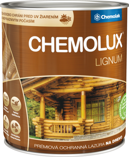CHEMOLAK Chemolux Lignum Vlašský orech,0,75L