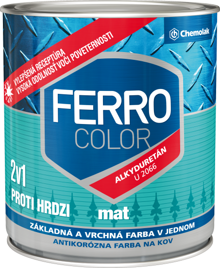 CHEMOLAK Ferro Color Mat U 2066 1000,2,5L
