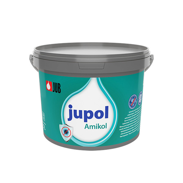 JUB JUPOL Amikol - farba odolná proti mikróbom Biely,5L