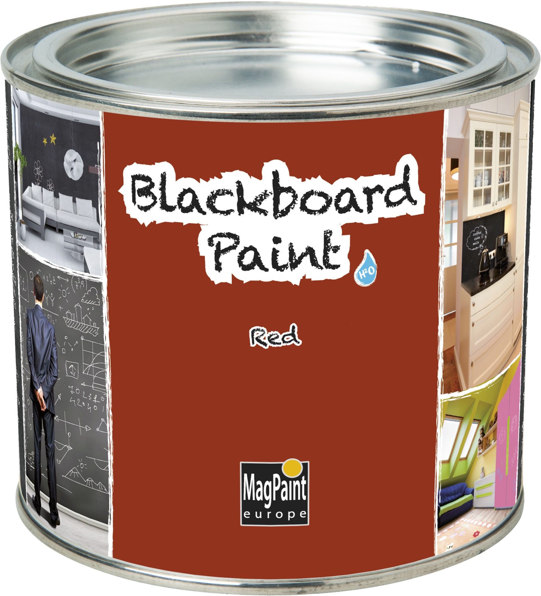 MAGPAINT Blackboard paint tabuľová farba Zelená,0,5L