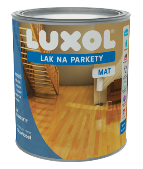 E-shop DULUX Luxol lak na parkety Mat,0,75L