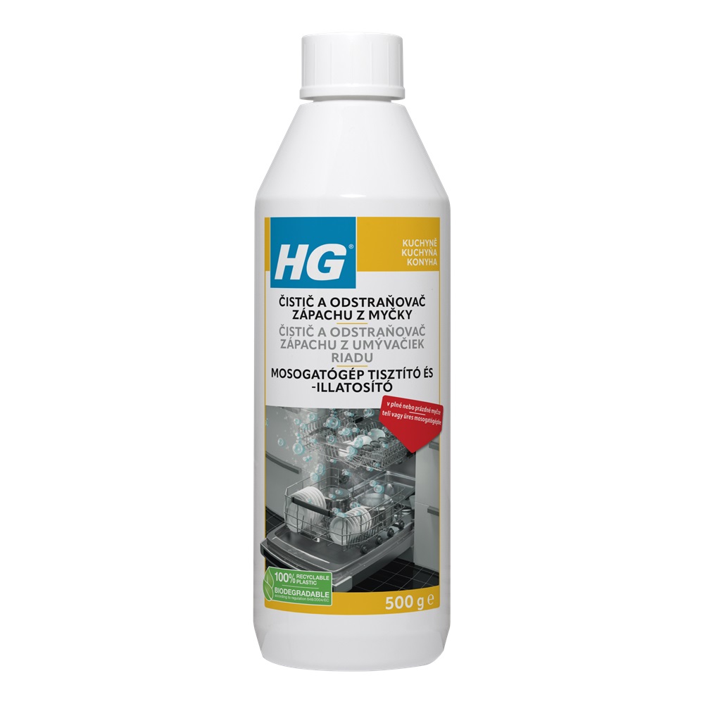 HG636 prípravok proti zápachu v umývačke riadu 500g