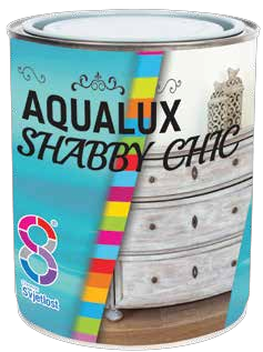 SVJETLOST Aqualux Shabby Chic kriedová farba Turquoise star,0,2l