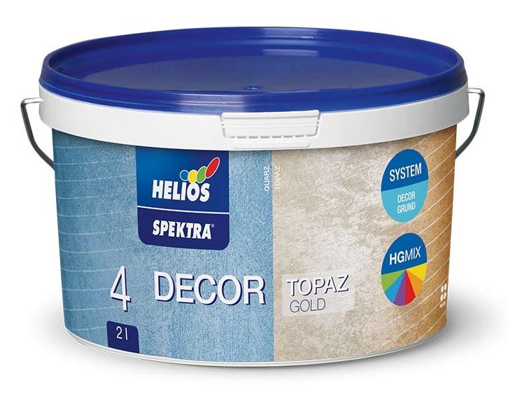 HELIOS SPEKTRA DECOR TOPAZ DT Silver,1L
