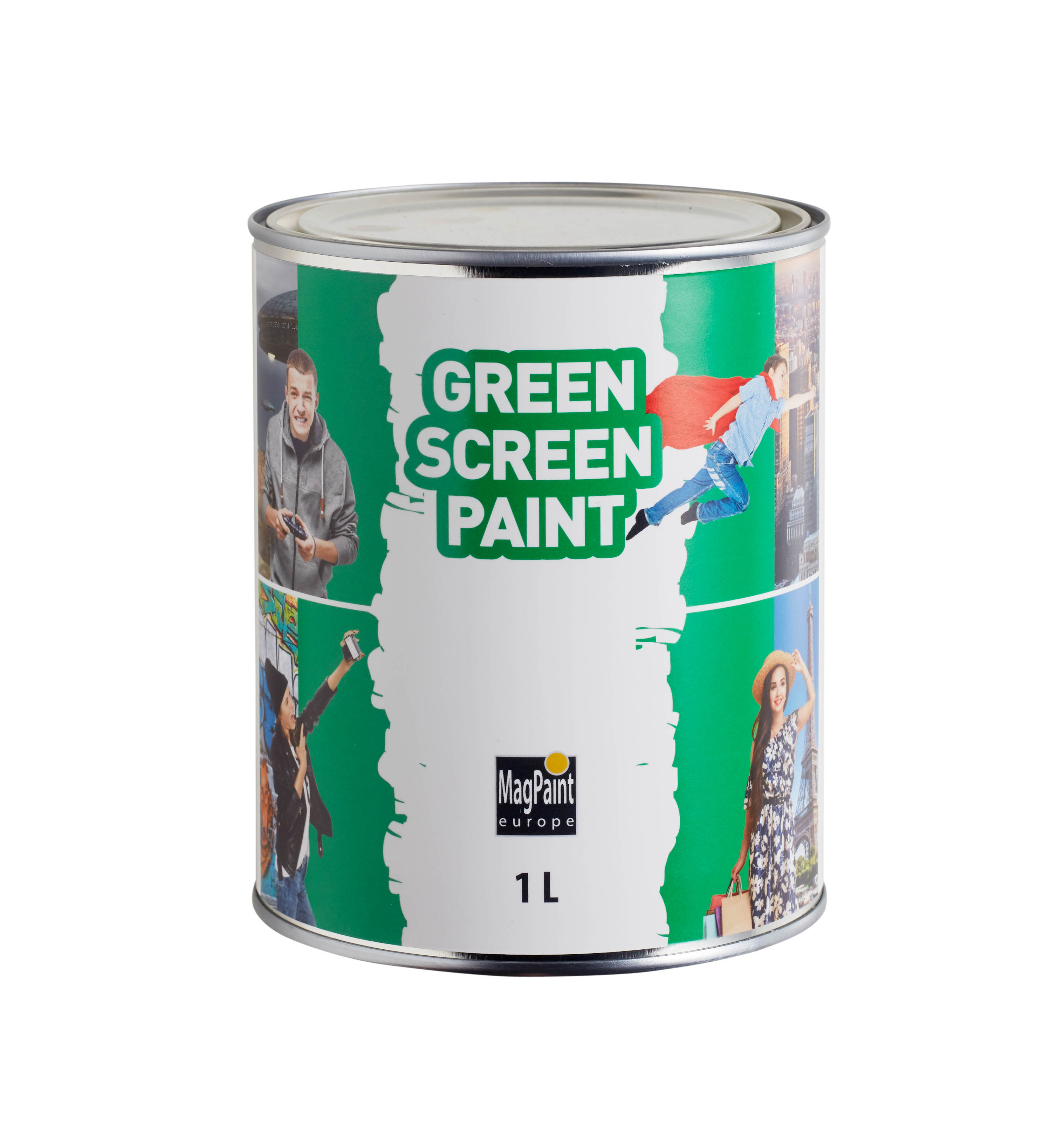 MAGPAINT GreenscreenPaint - Farba pre fotografov Zelená,1L