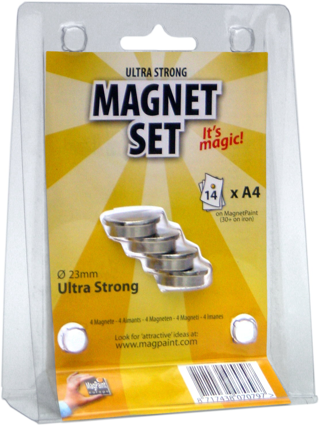 MAGPAINT Magnet Set - Neodymové  23mm