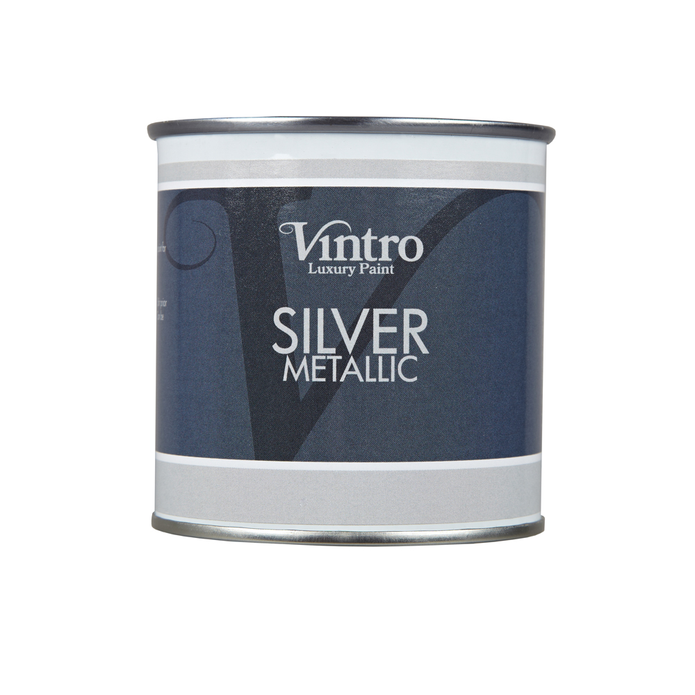 Vintro Metallics  Metallic Silver,125ml