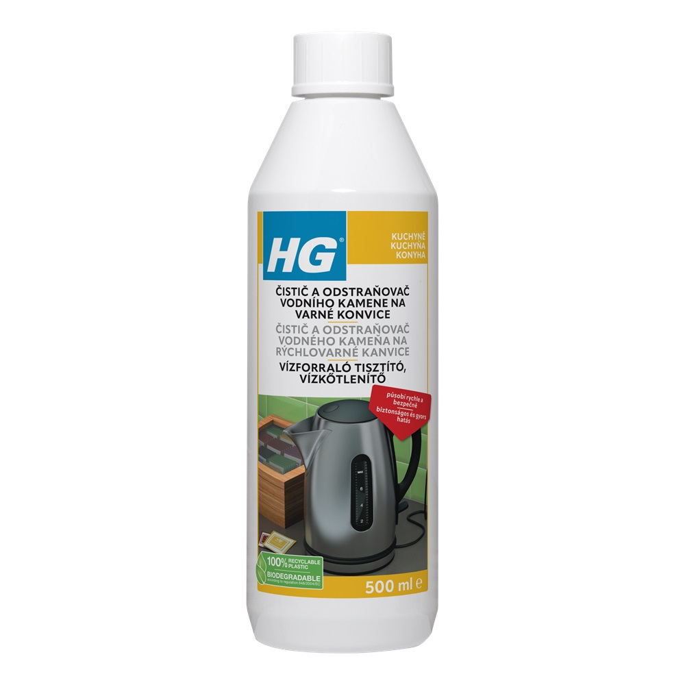 HG631 Čistič a odstraňovač vodného kameňa pre varné kanvice 500ml