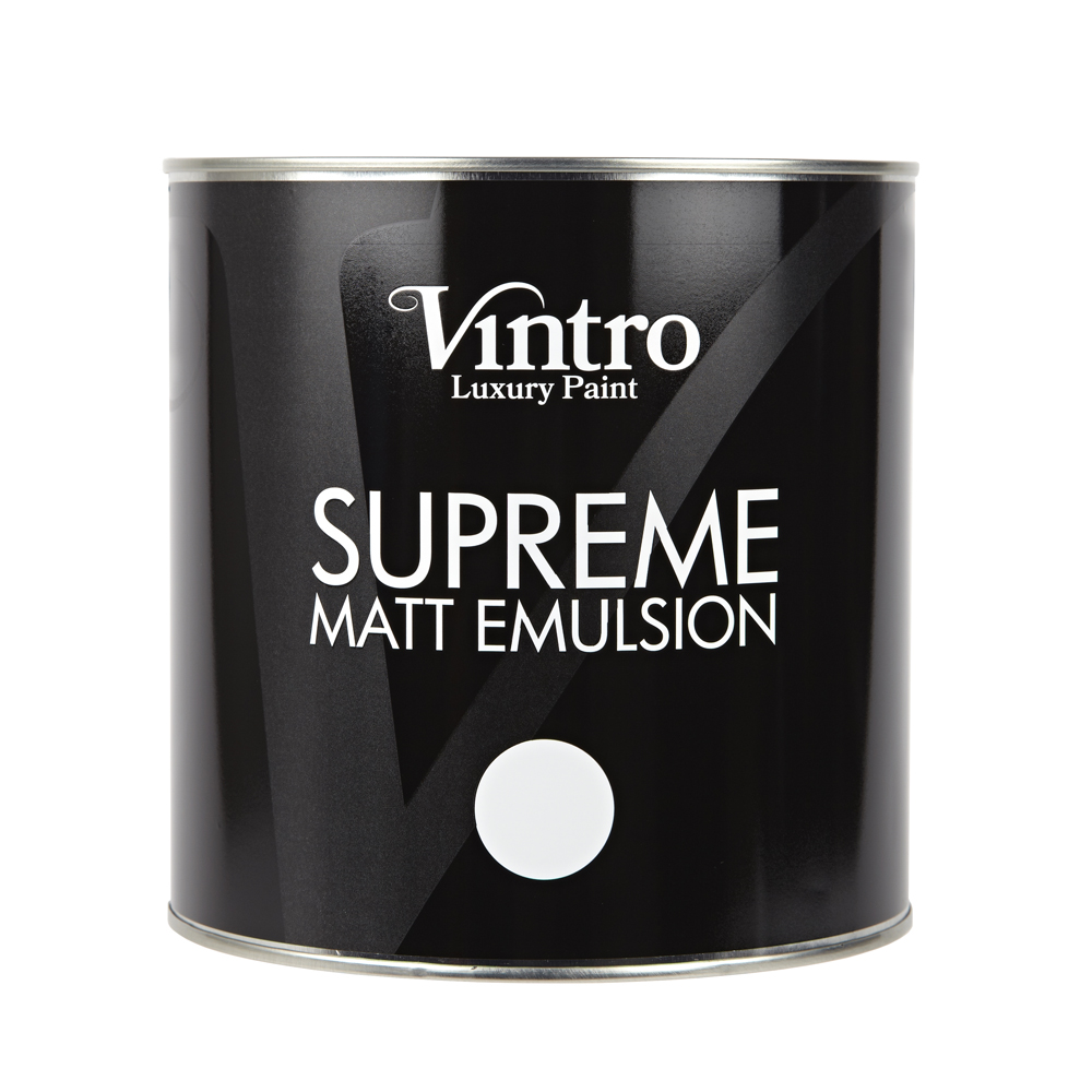 Vintro Supreme Matt Emulsion Ermine,1L