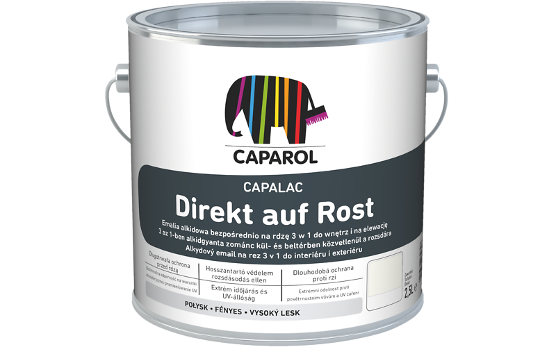 Caparol Capalac Direkt auf Rost RAL7016 Antracitová šedá,2.5L