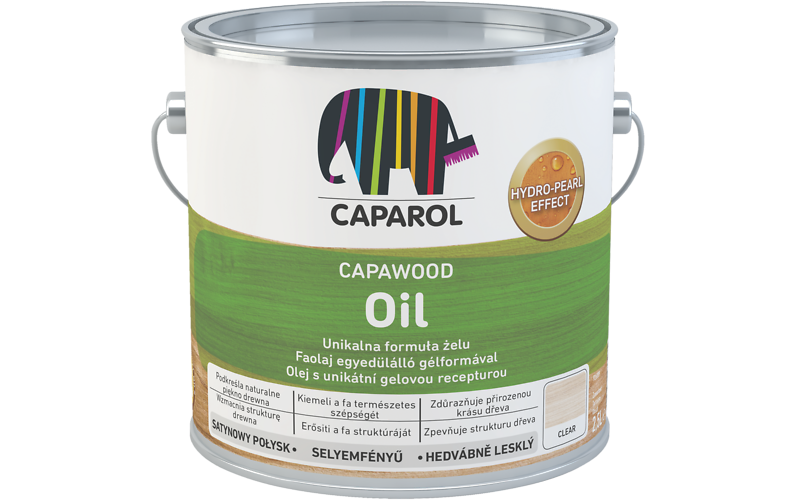 Caparol CapaWood Oil Transparentná,2.5L