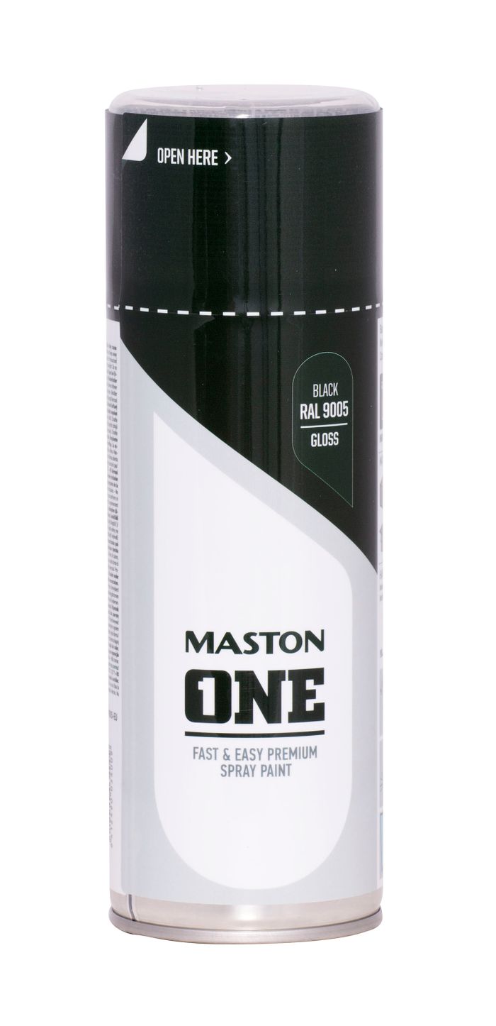 Maston Spraypaint ONE Satin Yellow Orange RAL2000,400ml