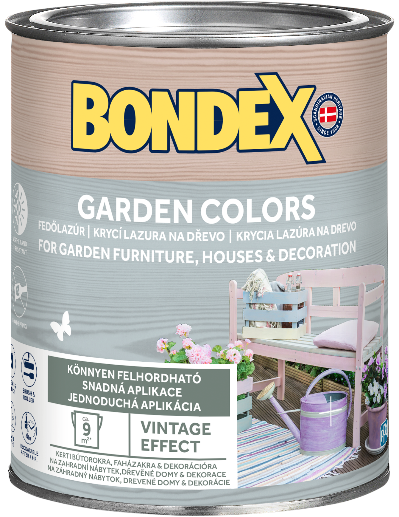 Bondex Garden Color - lazúra ORCHID GREY,0.75L