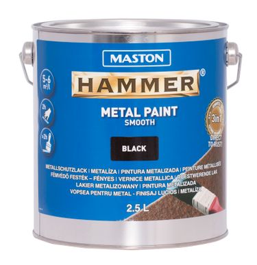 Maston  HAMMER SMOOTH PAINT Zelená,2.5L