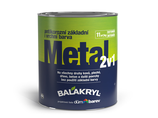 Balakryl Metal 2v1 Oxidovaná červená RAL 3009,0.7kg