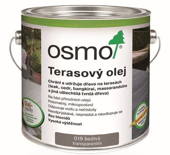 OSMO Terasový olej 013 Garapa prírodný odtieň,125ml