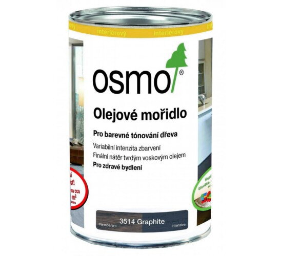 OSMO Olejové moridlo 3501 Biely,2.5L