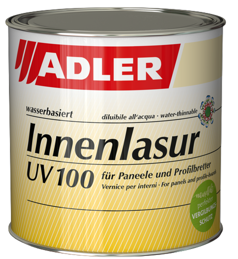 Adler Innenlasur UV 100 Natur,2.5L