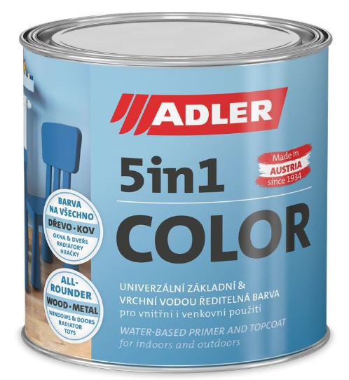 Adler 5in1-Color 03-červená,2.5L