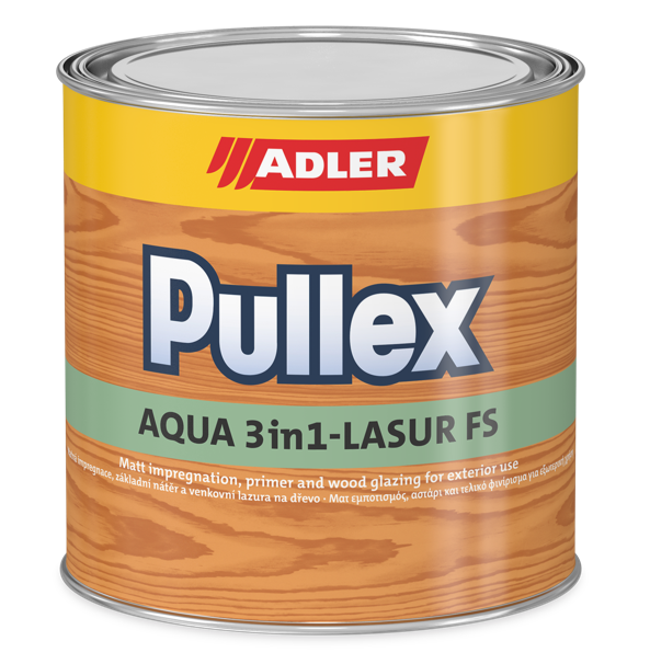 Adler Pullex Aqua 3in1-Lasur Eiche,750ml