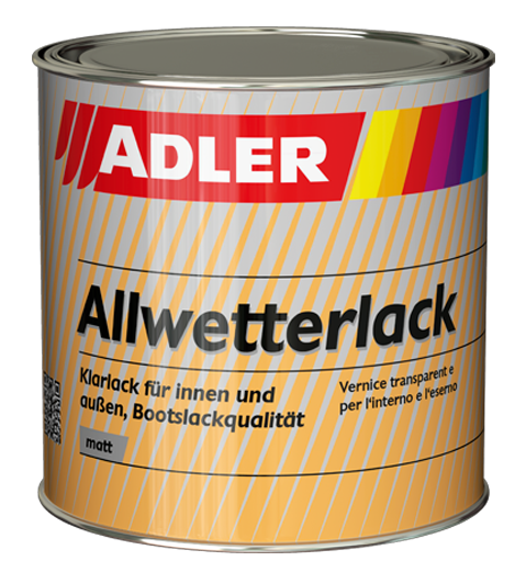 Adler Allwetterlack lodný lak Matný,375ml